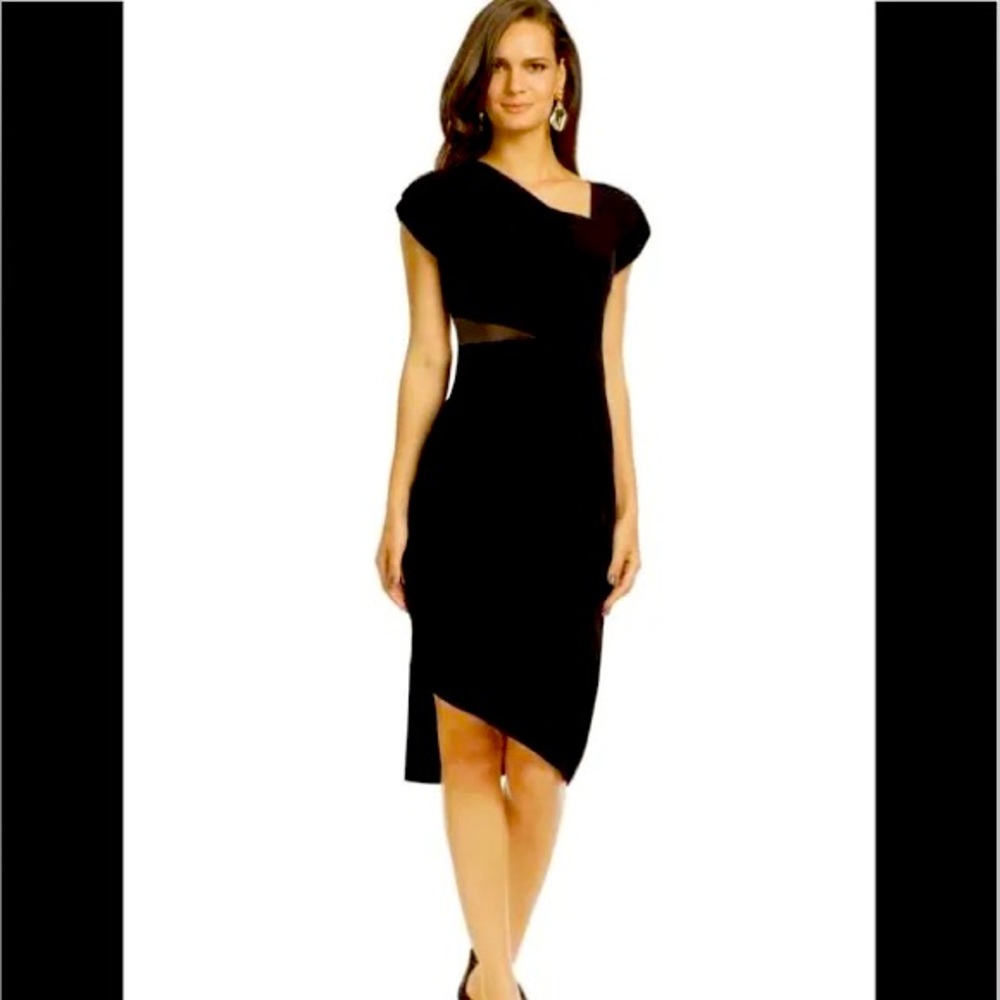 Rachel Roy Mesh Black Dress - NWT